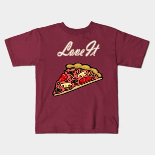 Pizza Love It Kids T-Shirt